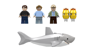 Illustration for article titled Jaws Lego Set
